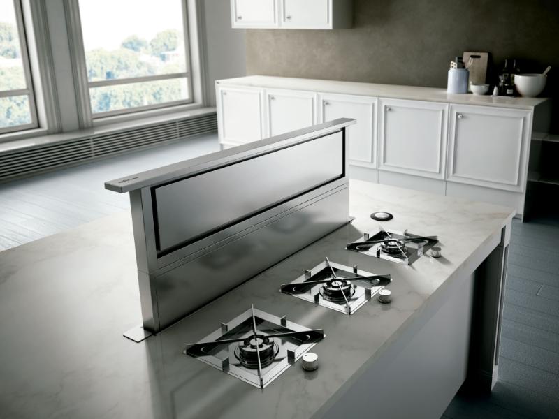 Elica Rise Downdraft - 600 CFM - Stainless Steal