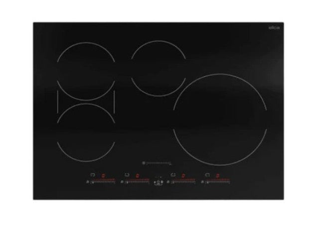 Elica Volta 30" Induction Cooktop - Black Glass