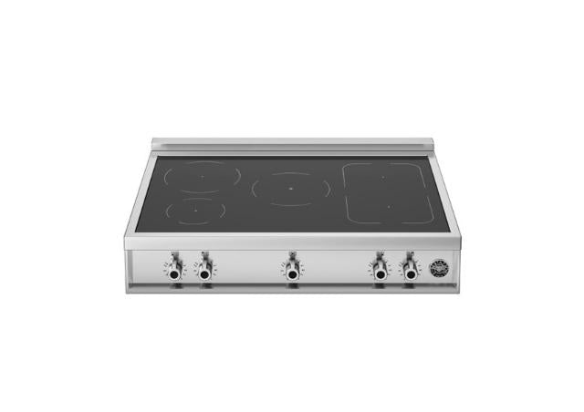 Bertazzoni Professional Series 36" Rangetop: Induction - Stainless Steel and Carbonio