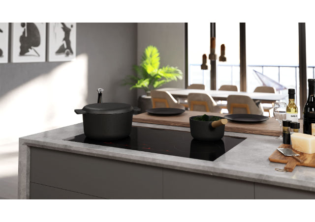 Elica Volta 36" Induction Cooktop - Black Glass