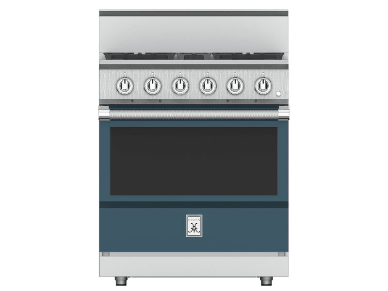 Hestan 30" Range 4 Burner — All Gas, Stainless Steel & Custom Colors