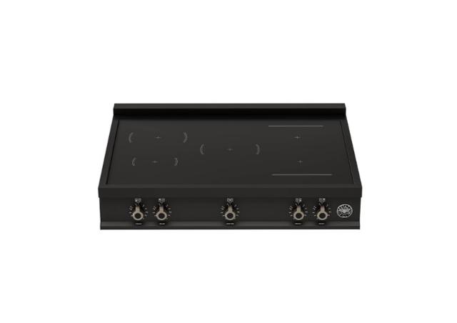 Bertazzoni Professional Series 36" Rangetop: Induction - Stainless Steel and Carbonio