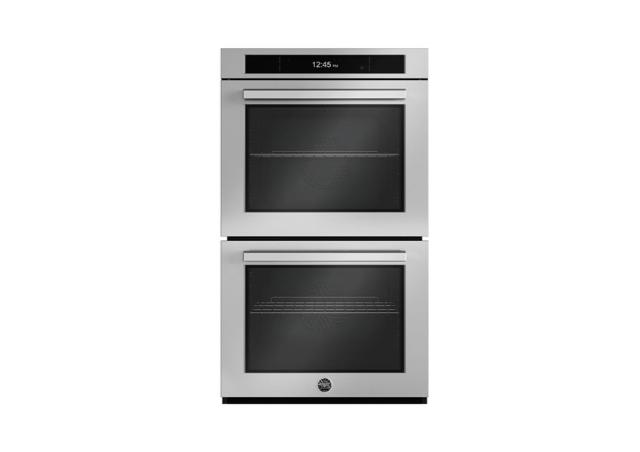 Bertazzoni Professional Series 30" Double Convection with Steam Self-Clean - Stainless Steel and Carbonio