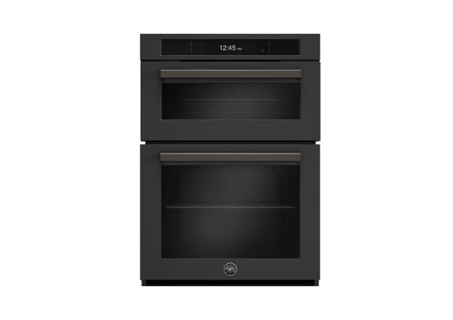 Bertazzoni Professional Series 30" Speed Oven Combination with Steam Self-Clean - Stainless Steel and Carbonio