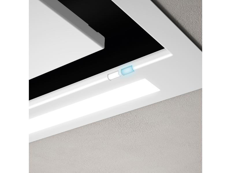 Elica Hilight Ceiling Mount - 600 CFM – White