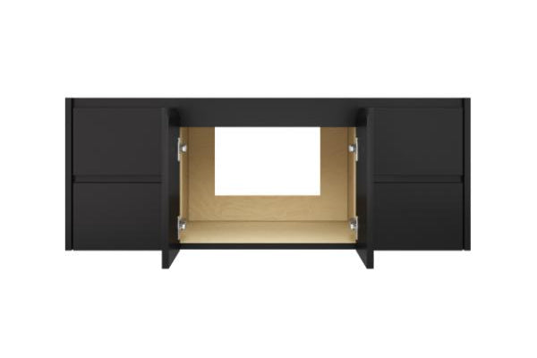 Vanderloc Gilded Single Extra Wide Wall-Mounted - Undermount Bathroom Vanity