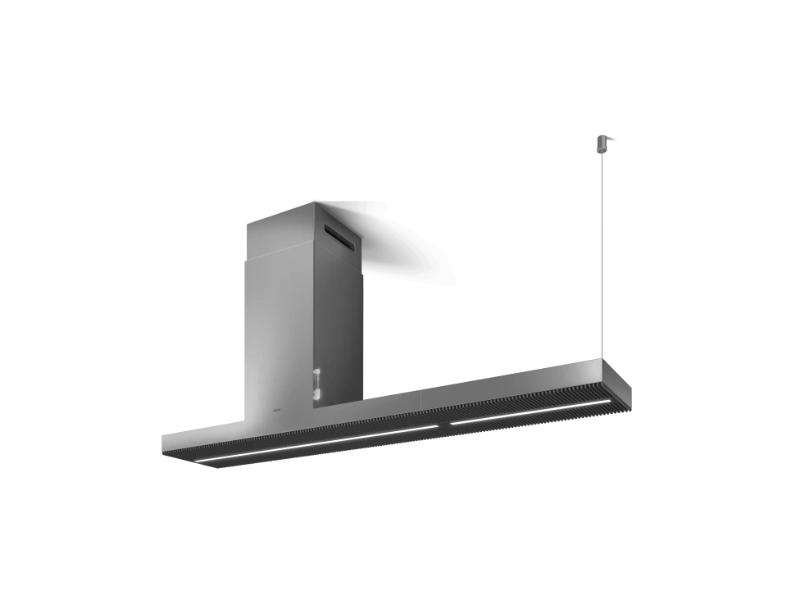 Elica Haiku Island Hood 600 CFM – Stainless Steal, Black, & White