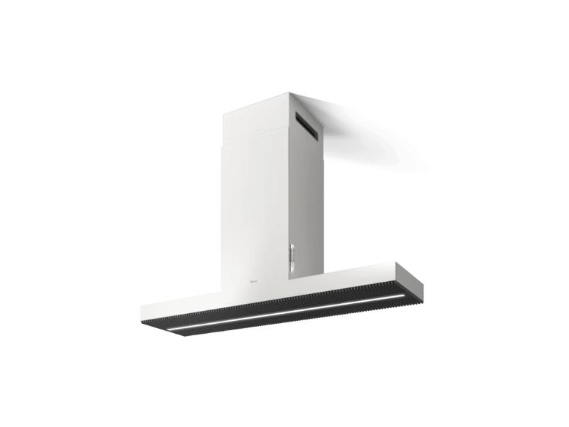 Elica Haiku Island Hood 600 CFM – Stainless Steal, Black, & White