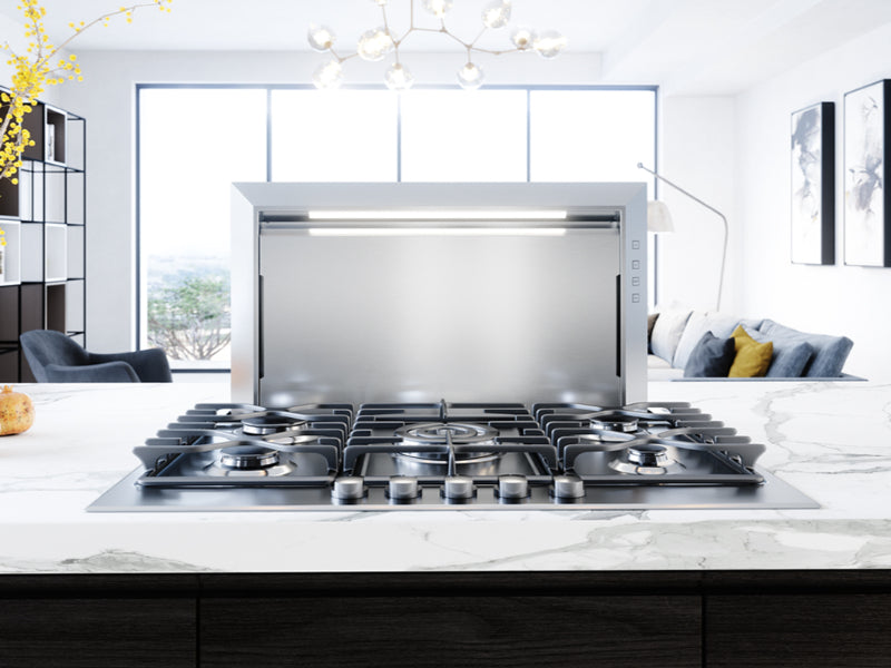 Zephyr Lift Downdraft – Stainless Steel