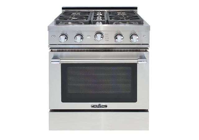 Capital Grand Chef 30" Range - All Gas — Multiple Finishes