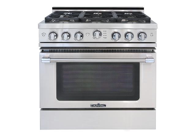 Capital Grand Chef 36" Range - All Gas — Multiple Finishes