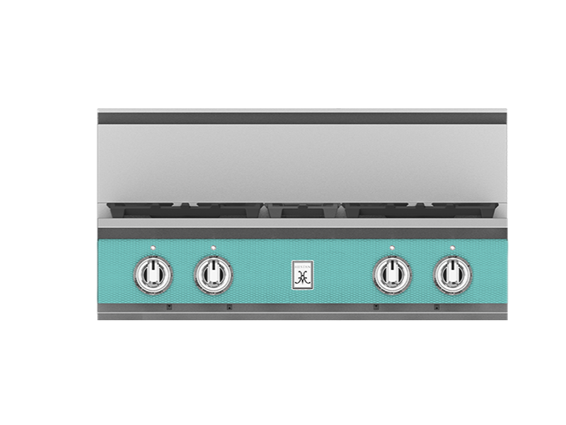 Hestan 30" Rangetop 4 Burner — All Gas, Stainless Steel & Custom Finishes