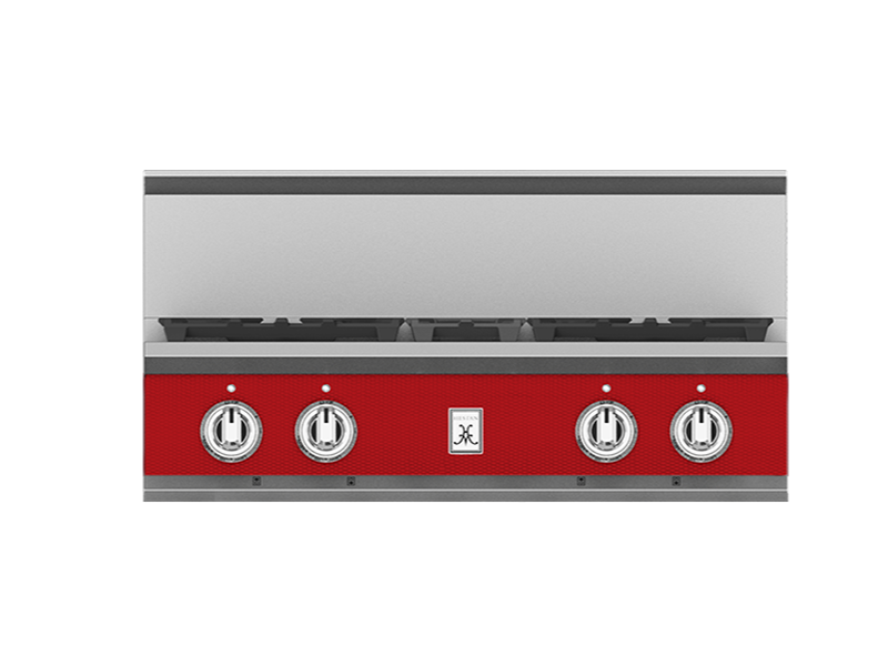 Hestan 30" Rangetop 4 Burner — All Gas, Stainless Steel & Custom Finishes