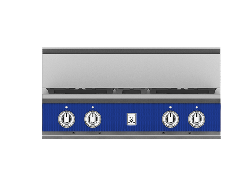 Hestan 30" Rangetop 4 Burner — All Gas, Stainless Steel & Custom Finishes