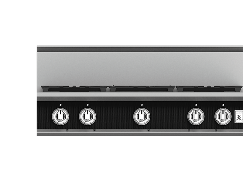 Hestan 36" Rangetop 5 Burner — All Gas, Stainless Steel & Custom Finishes