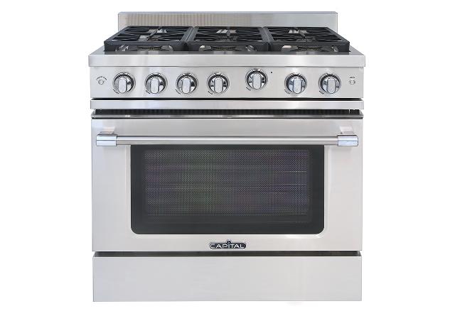 Capital Classic Chef 36" Range - All Gas — Multiple Finishes