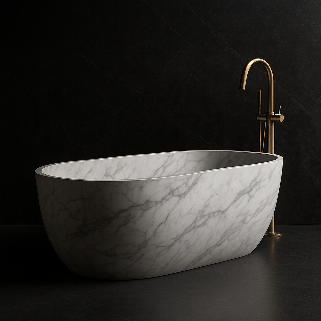Aurelia Carrara - Freestanding Bath