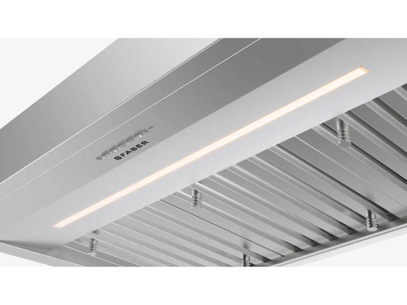 Faber Solano Pro 11 Under Cabinet Hood- 600 CFM - Stainless Steel