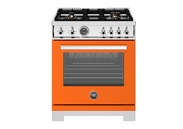 Bertazzoni Professional Series 30" Range: Gas, Dual Fuel, and Induction — Multiple Finishes