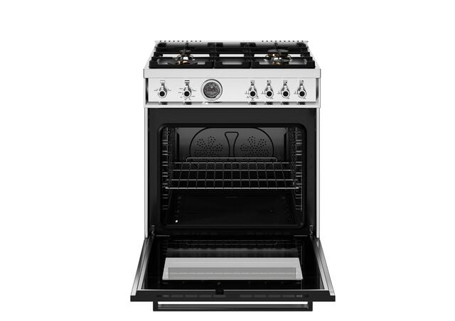 Bertazzoni Professional Series 30" Range: Gas, Dual Fuel, and Induction — Multiple Finishes