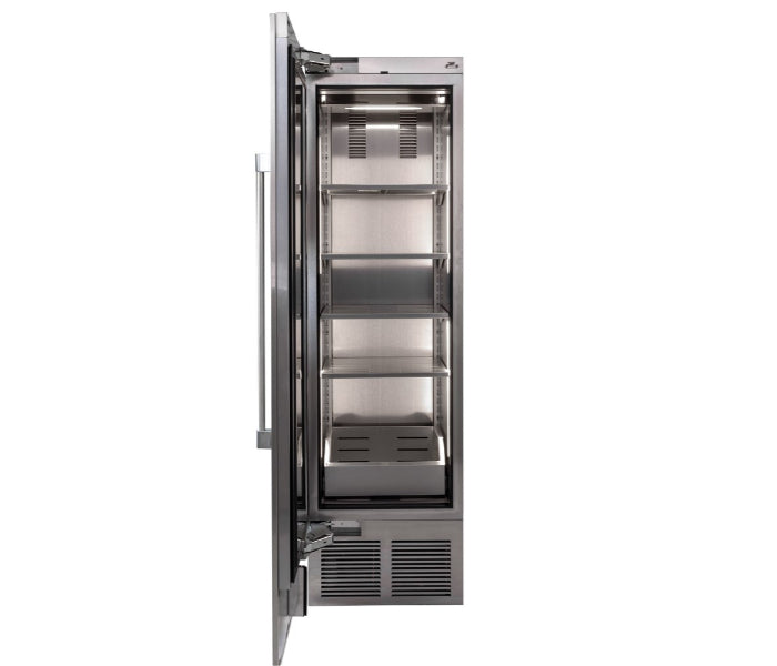 Perlick C-Series 24" Glass Door Single Zone Beverage Column – Indoor - Stainless Steel & Panel Ready - Right & Left Hinge