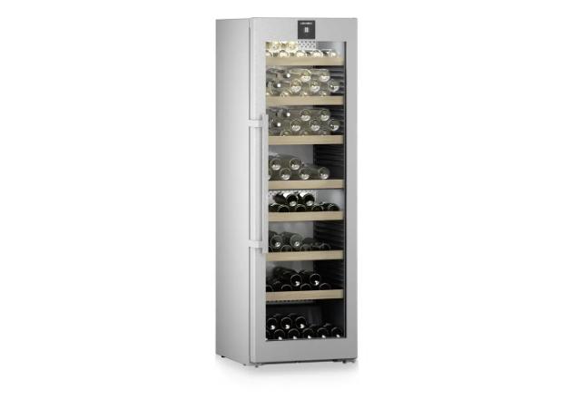 Liebherr 24" Freestanding Wine Storage Refrigerator - Dual Zone - Stainless Steel