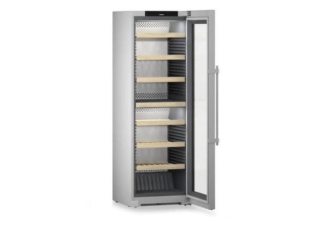 Liebherr 24" Freestanding Wine Storage Refrigerator - Dual Zone - Stainless Steel