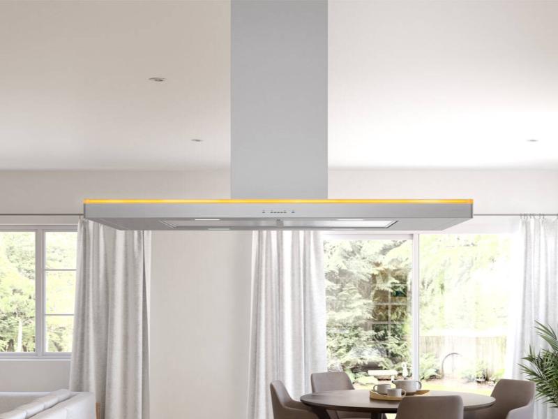 Zephyr Lucé Island Hood – 600 CFM – Stainless Steel
