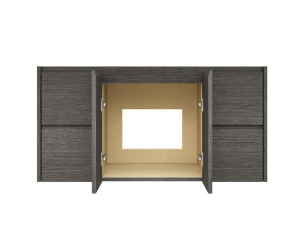 Vanderloc Gilded Single Extra Wide Wall-Mounted - Vessel Bathroom Vanity