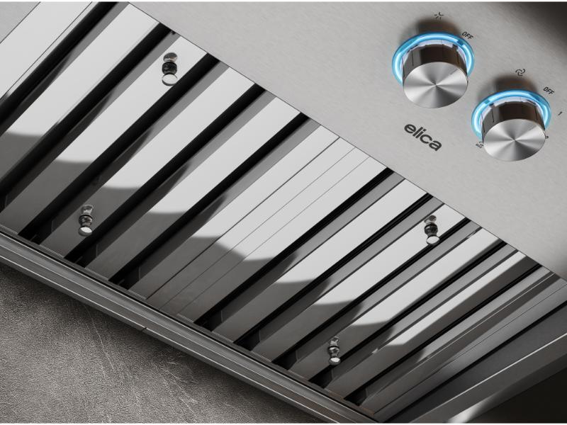 Elica Catania Wall Mount Hood with Trento 600/1200 CFM Insert – Stainless Steel