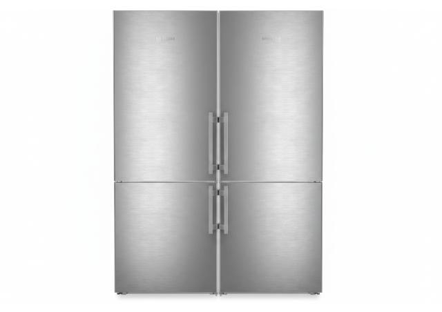 Liebherr 60" Side-by-Side Freestanding Refrigerator / Freezer with Ice Maker – Stainless Steel