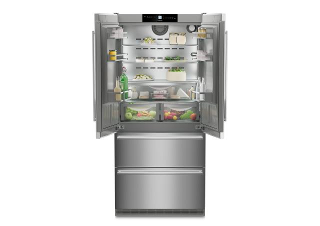 Liebherr 36" Freestanding French Door Refrigerator/Freezer with Ice Maker – Stainless Steel