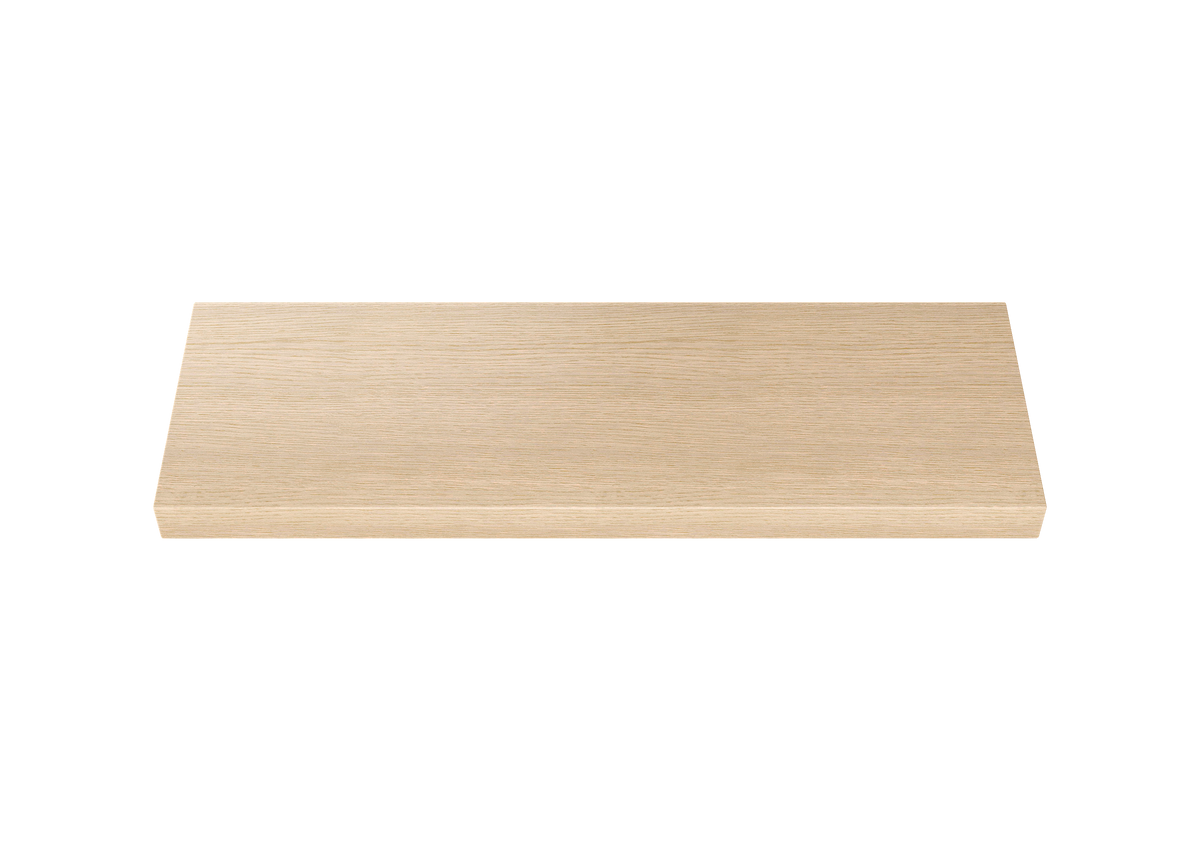 Vanderloc Rift White Oak Floating Shelf