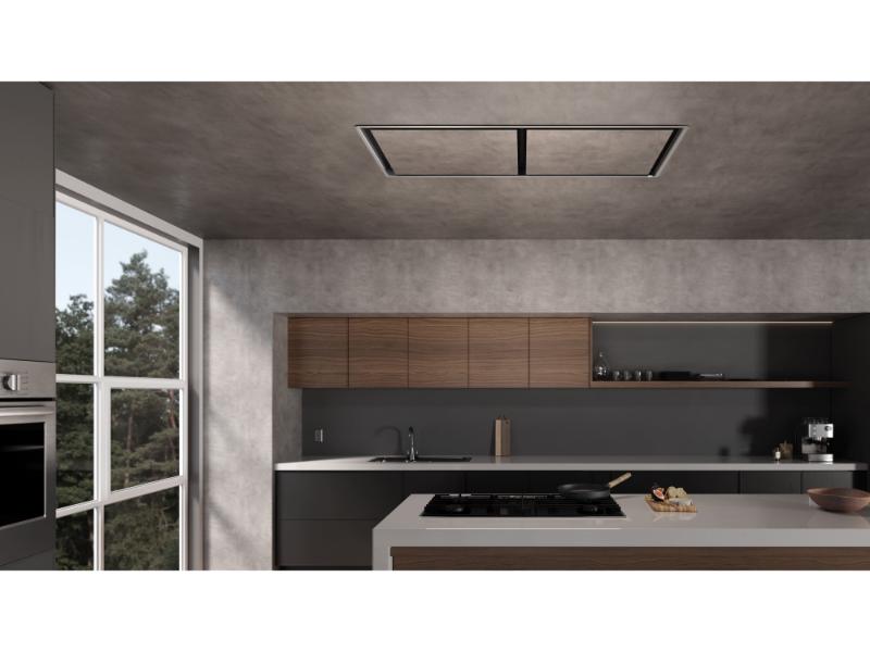 Elica Cielo Ceiling Mount - 600 / 1200 CFM – Stainless Steel & White