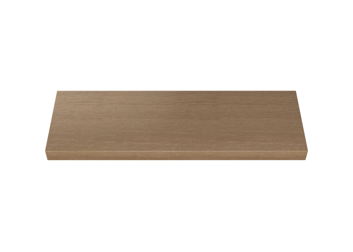 Vanderloc Rift White Oak Floating Shelf
