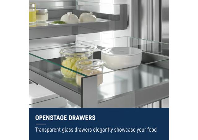 Liebherr 24" Built-In Refrigerator Column with BioFresh & Open Stage – Panel Ready
