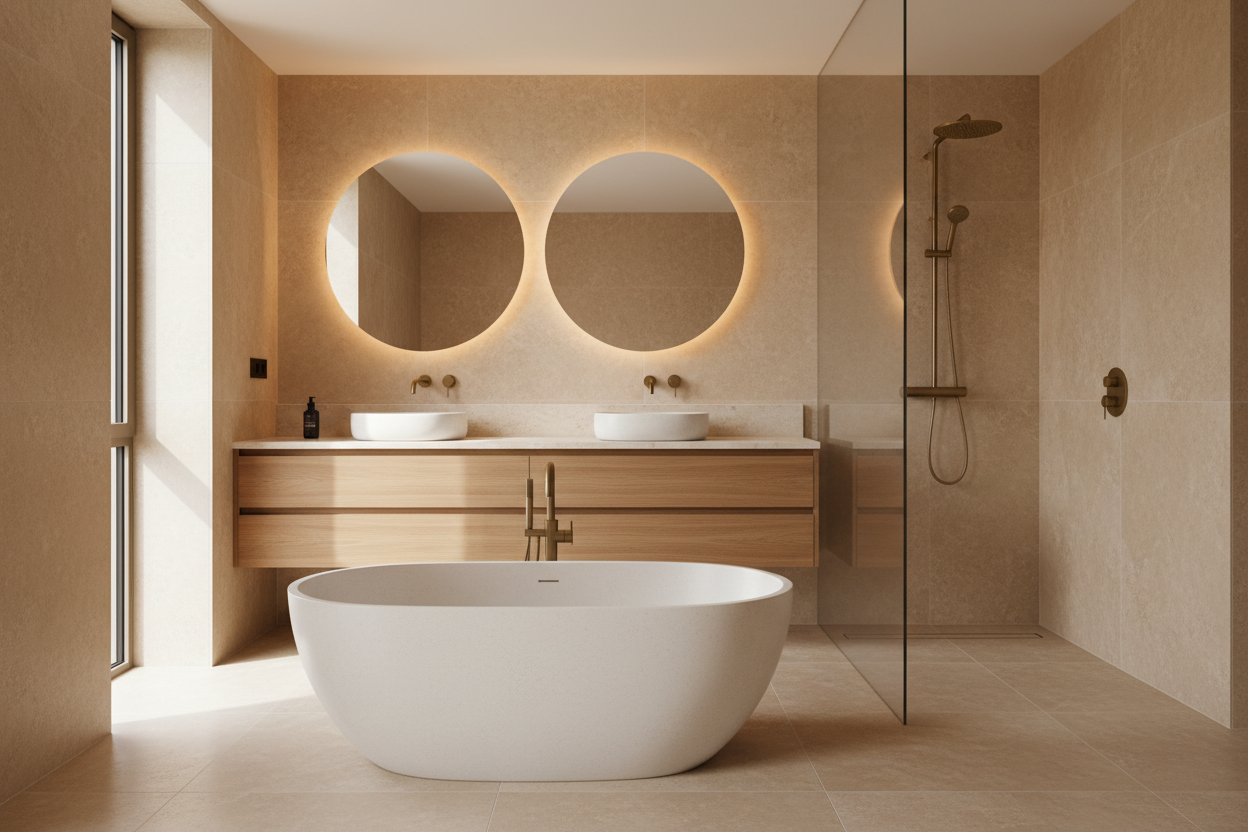 Luxury bathroom interior - Version 3