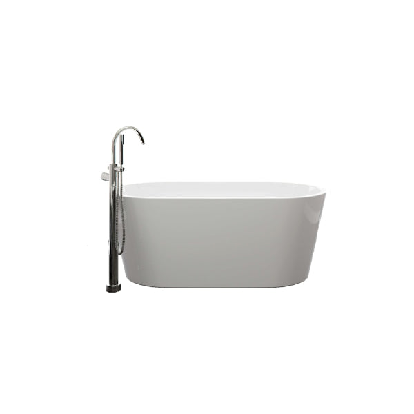 Produits Neptune Monaco F1 AFR Acrylic Freestanding Soaking or Therapy Bathtub – Center Drain – White