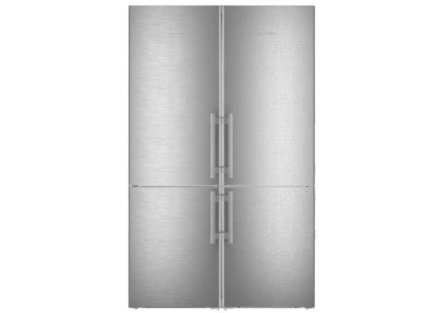 Liebherr 48" Side-by-Side Freesstanding Refrigerator / Freezer with Ice Maker – Stainless Steel