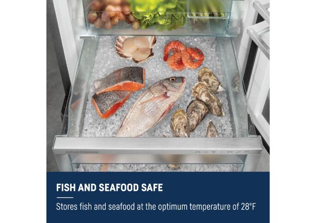 Liebherr 24" Freestanding Refrigerator / Freezer with Ice Maker – Stainless Steel