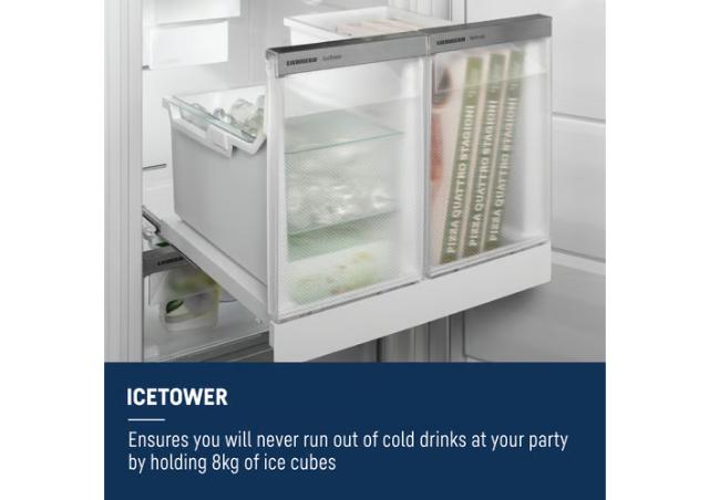 Liebherr 24" Built-In Freezer Column with IceTower – Panel Ready