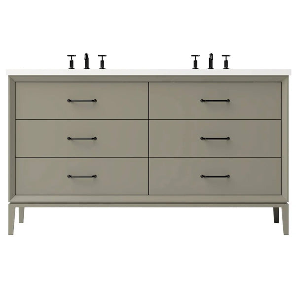 Vanderloc Alexandra Double Drawer Bathroom Vanity