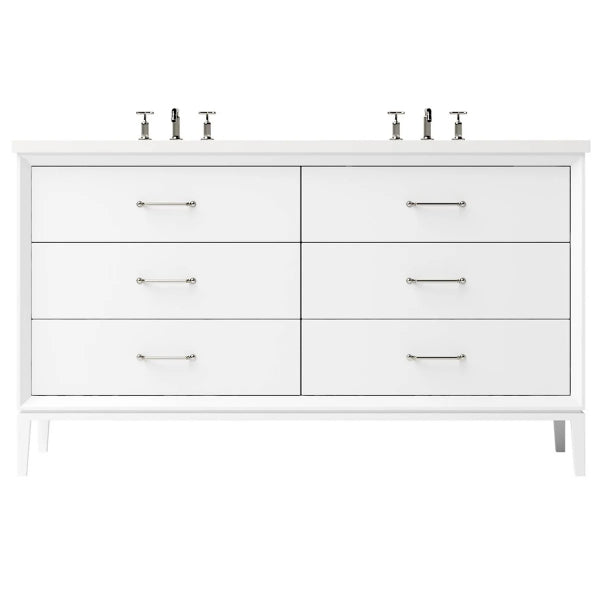 Vanderloc Alexandra Double Drawer Bathroom Vanity