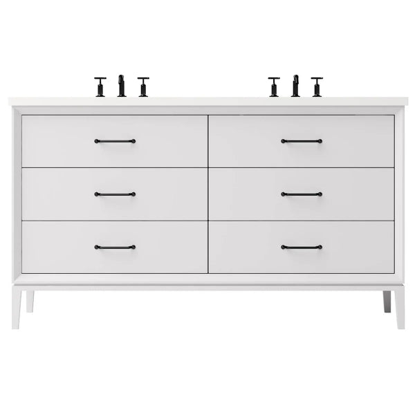 Vanderloc Alexandra Double Drawer Bathroom Vanity