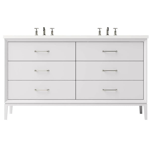 Vanderloc Alexandra Double Drawer Bathroom Vanity