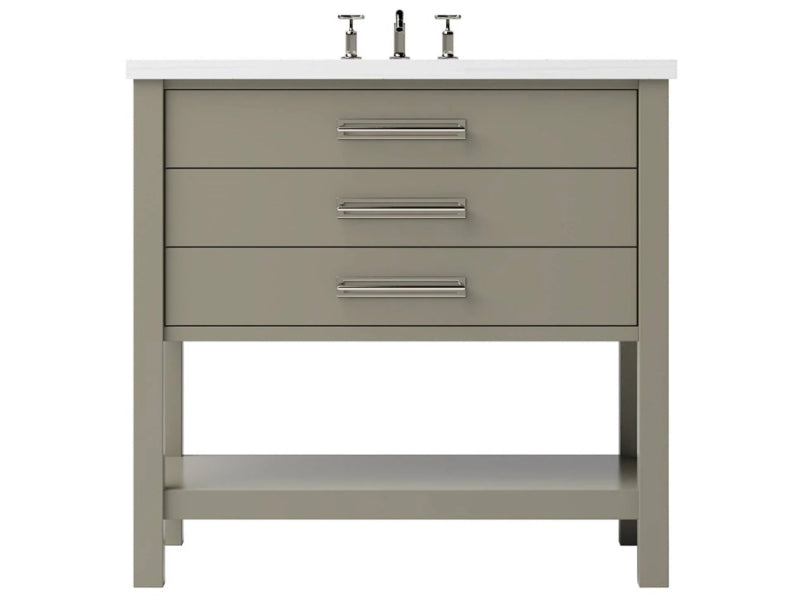 Vanderloc Kiawah Three Drawer Single Bathroom Vanity