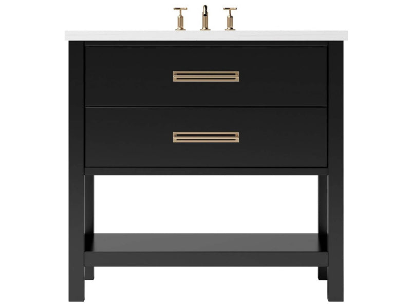 Vanderloc Kiawah Two Drawer Single Bathroom Vanity