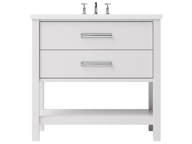Vanderloc Kiawah Two Drawer Single Bathroom Vanity