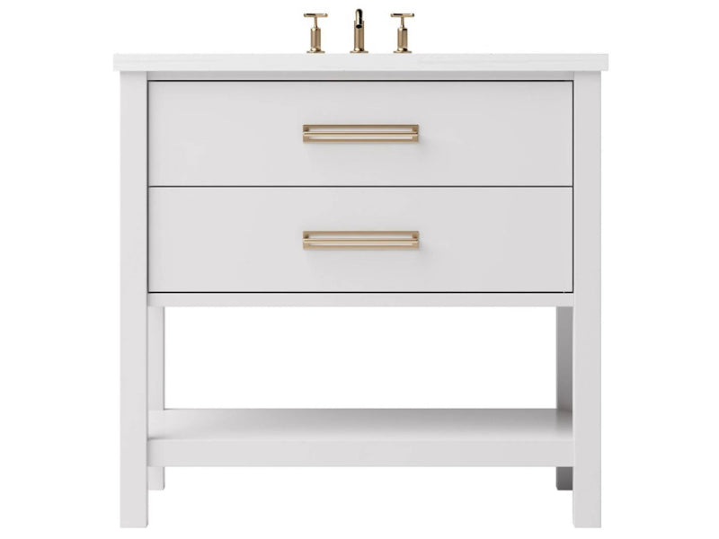 Vanderloc Kiawah Two Drawer Single Bathroom Vanity