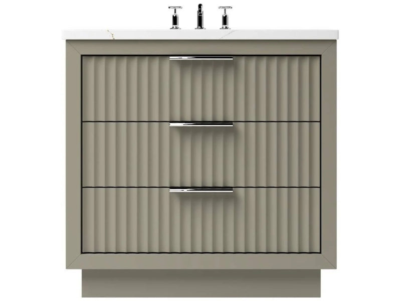 Vanderloc LeCrieú Three Drawer Single Bathroom Vanity
